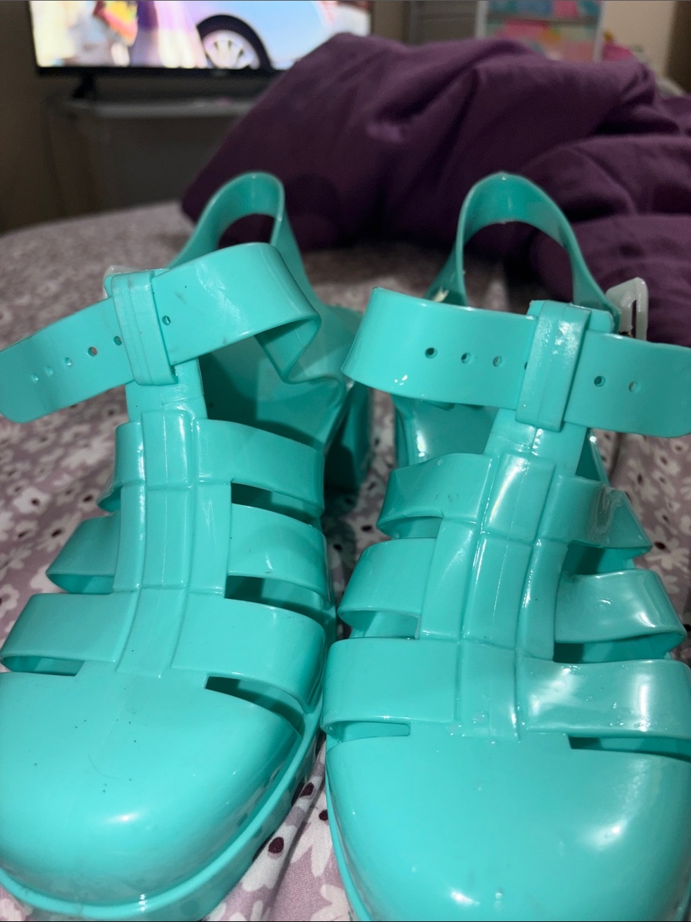 Mint summer shoes - Picture 3 of 3